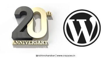 Wordpress 20th anniversary